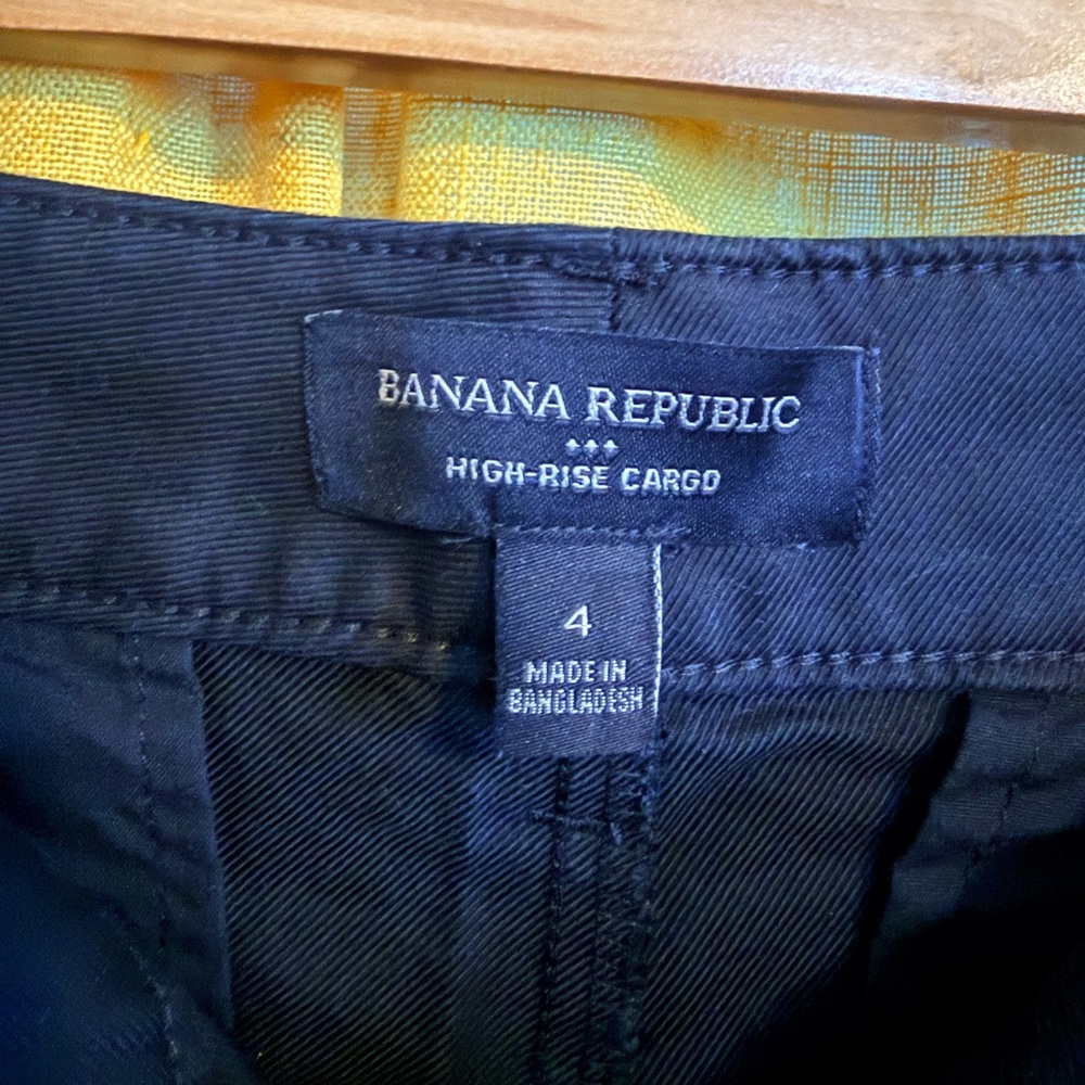 Banana Republic High Rise Cargo Pants